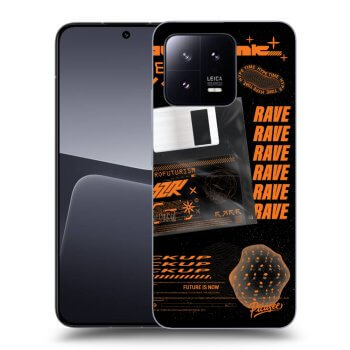 Picasee silikonowe czarne etui na Xiaomi 13 - RAVE