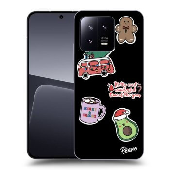 Etui na Xiaomi 13 - Christmas Stickers