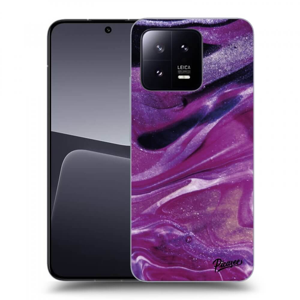 Picasee ULTIMATE CASE pro Xiaomi 13 - Purple glitter