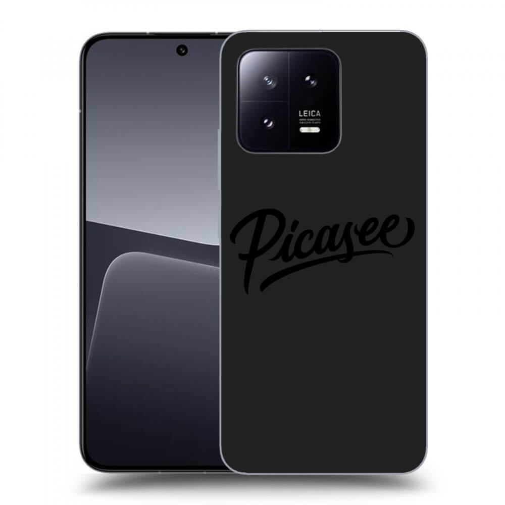 Picasee silikonowe czarne etui na Xiaomi 13 Pro - Picasee - black