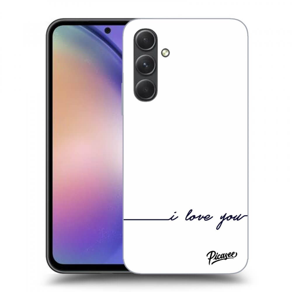 Picasee ULTIMATE CASE pro Samsung Galaxy A54 5G - I love you
