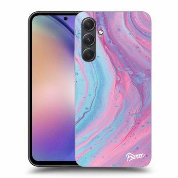 Etui na Samsung Galaxy A54 5G - Pink liquid