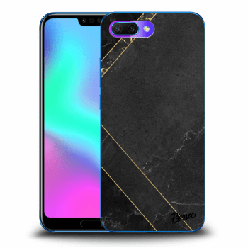 Etui na Honor 10 - Black tile