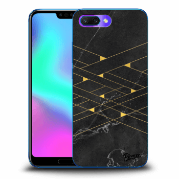 Etui na Honor 10 - Gold Minimal