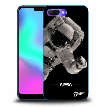 Picasee silikonowe przeźroczyste etui na Honor 10 - Astronaut Big