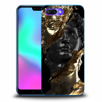 Etui na Honor 10 - Gold - Black