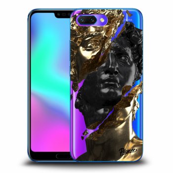 Etui na Honor 10 - Gold - Black