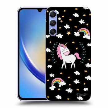 Etui na Samsung Galaxy A34 5G A346B - Unicorn star heaven