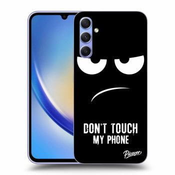 Picasee ULTIMATE CASE pro Samsung Galaxy A34 5G A346B - Don't Touch My Phone