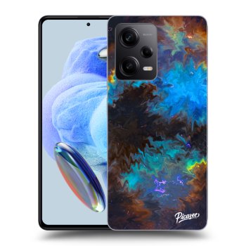 Picasee silikonowe przeźroczyste etui na Xiaomi Redmi Note 12 5G - Space