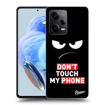 Etui na Xiaomi Redmi Note 12 5G - Angry Eyes - Transparent