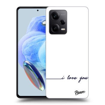 Etui na Xiaomi Redmi Note 12 5G - I love you