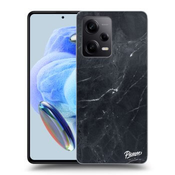 Etui na Xiaomi Redmi Note 12 5G - Black marble