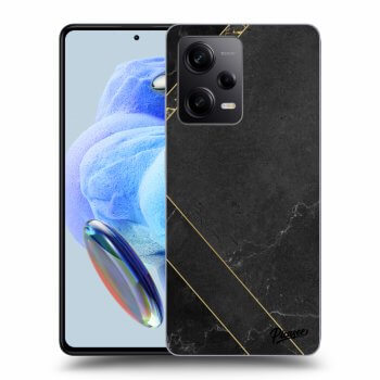 Etui na Xiaomi Redmi Note 12 Pro 5G - Black tile