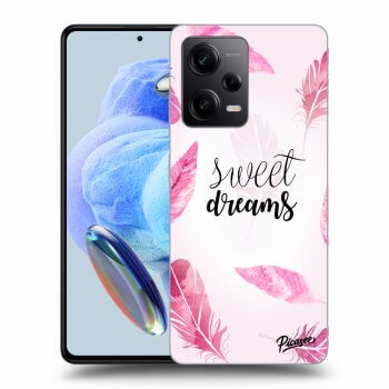 Picasee silikonowe przeźroczyste etui na Xiaomi Redmi Note 12 Pro 5G - Sweet dreams