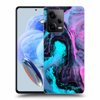 Picasee silikonowe przeźroczyste etui na Xiaomi Redmi Note 12 Pro+ 5G - Lean 2