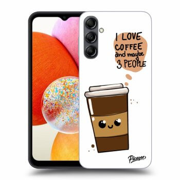 Etui na Samsung Galaxy A14 4G A145R - Cute coffee