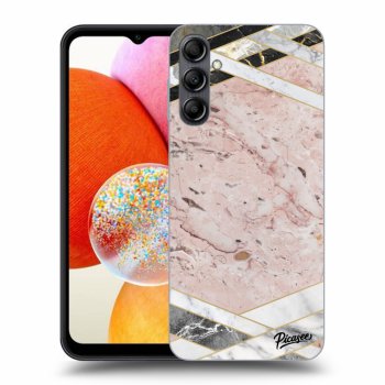 Etui na Samsung Galaxy A14 4G A145R - Pink geometry