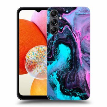 Picasee silikonowe przeźroczyste etui na Samsung Galaxy A14 5G A146P - Lean 2