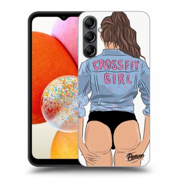Etui na Samsung Galaxy A14 5G A146P - Crossfit girl - nickynellow