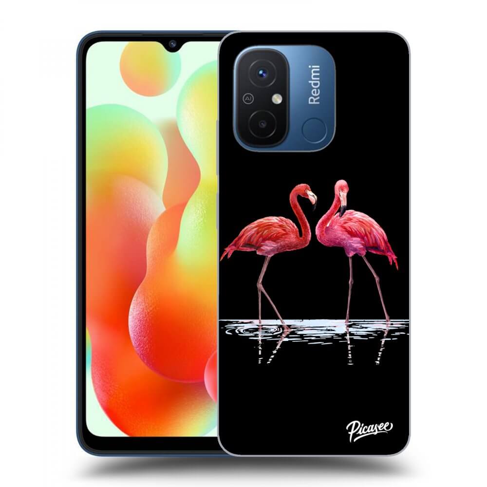 Picasee ULTIMATE CASE pro Xiaomi Redmi 12C - Flamingos couple