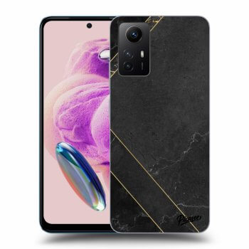 Etui na Xiaomi Redmi Note 12S - Black tile