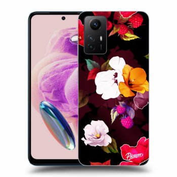 Etui na Xiaomi Redmi Note 12S - Flowers and Berries