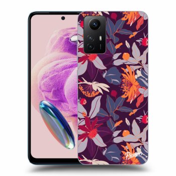 Etui na Xiaomi Redmi Note 12S - Purple Leaf