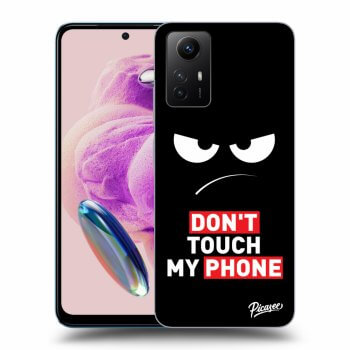 Etui na Xiaomi Redmi Note 12S - Angry Eyes - Transparent