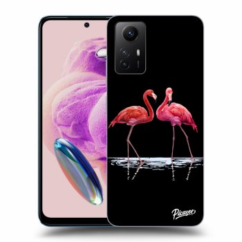 Etui na Xiaomi Redmi Note 12S - Flamingos couple