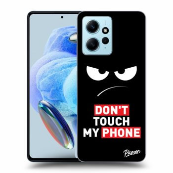 Etui na Xiaomi Redmi Note 12 4G - Angry Eyes - Transparent