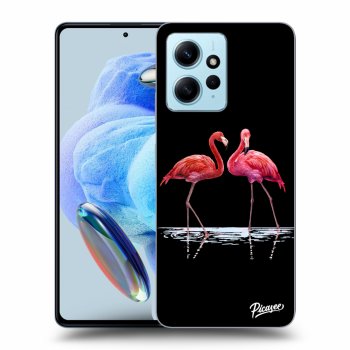 Etui na Xiaomi Redmi Note 12 4G - Flamingos couple