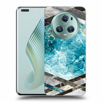 Picasee ULTIMATE CASE pro Honor Magic5 Pro - Blue geometry