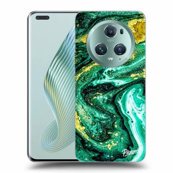 Picasee ULTIMATE CASE pro Honor Magic5 Pro - Green Gold