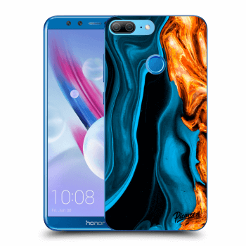 Etui na Honor 9 Lite - Gold blue