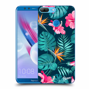 Etui na Honor 9 Lite - Pink Monstera