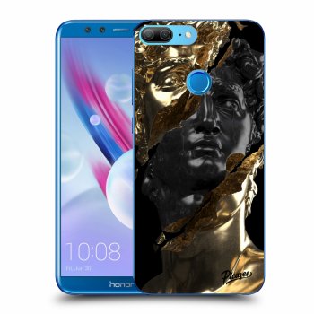 Etui na Honor 9 Lite - Gold - Black