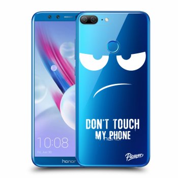 Picasee silikonowe przeźroczyste etui na Honor 9 Lite - Don't Touch My Phone