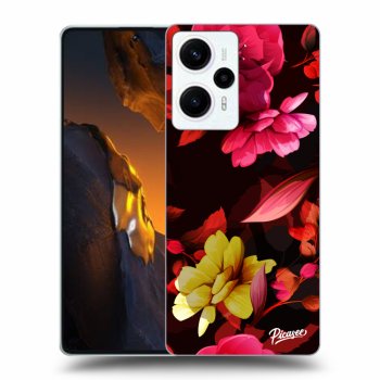 Etui na Xiaomi Poco F5 - Dark Peonny