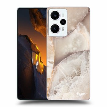 Etui na Xiaomi Poco F5 - Cream marble