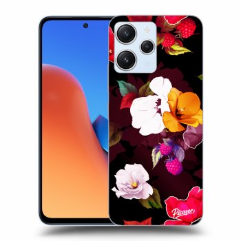 Etui na Xiaomi Redmi 12 4G - Flowers and Berries