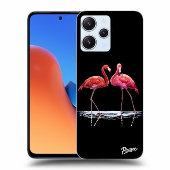 Etui na Xiaomi Redmi 12 4G - Flamingos couple