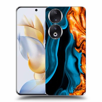 Etui na Honor 90 5G - Gold blue