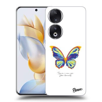 Picasee ULTIMATE CASE pro Honor 90 5G - Diamanty White