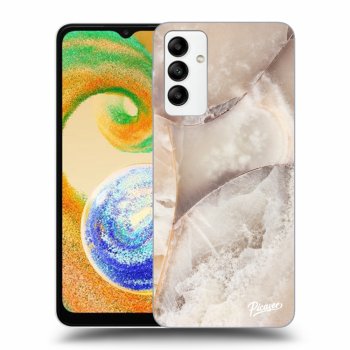 Etui na Samsung Galaxy A04s A047F - Cream marble