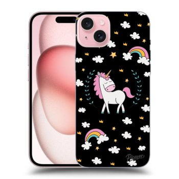 Picasee ULTIMATE CASE MagSafe pro Apple iPhone 15 - Unicorn star heaven