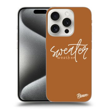 Etui na Apple iPhone 15 Pro - Sweater weather