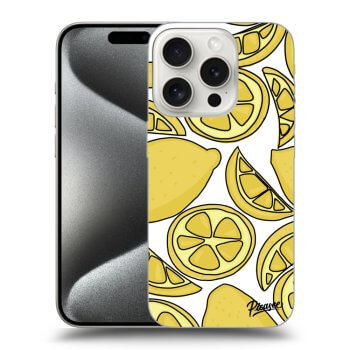 Etui na Apple iPhone 15 Pro - Lemon