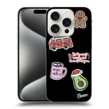 Picasee ULTIMATE CASE MagSafe pro Apple iPhone 15 Pro - Christmas Stickers