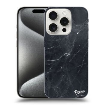 Etui na Apple iPhone 15 Pro - Black marble